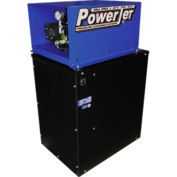PowerJet hot water fully electrically heated pressure washer