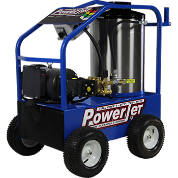 PowerJet commercial hot water electric pressure washers