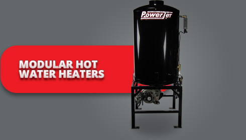 PowerJet modular hot water heaters
