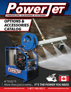 PowerJet Canadian Options and Accessories Catalog